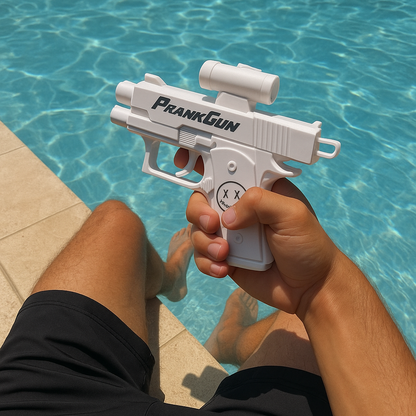 💦 Prank Gun - The Original Double Sided Reverse Water Gun That Shoots Front & Back!